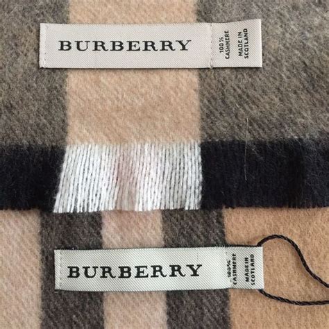 burberry fake accesoiries|burberry scarf vs real.